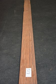 Santos Rosewood Veneer 232 x 11-14 cm | 0.6 mm | 0,29m&sup2;