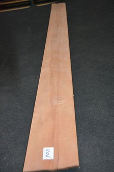 Pear Veneer 282 x 20-22 cm | 0.6 mm | 0,59m&sup2;