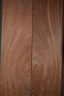 Wenge Veneer 226 x 14-20 cm | 0.6 mm | 0,32m&sup2;