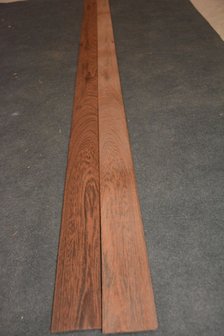 Wenge Veneer 245 x 9-10 cm | 0.6 mm | 0,24m&sup2;