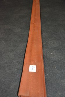 Moabi Veneer 260 x 12 cm | 0.6 mm | 0,31m&sup2;