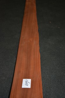 Moabi Veneer 232 x 13-14 cm | 0.6 mm | 0,31m&sup2;