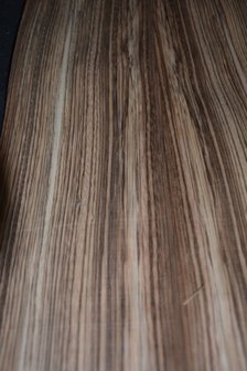 Zebrano Veneer 226x 14-15 cm | 0.6 mm | 0,33m&sup2;