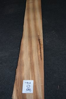 Zebrano Veneer 99 x 11,5-12 cm | 0.6 mm | 0,12m&sup2;