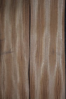 Zebrano Veneer 99 x 11,5-12 cm | 0.6 mm | 0,12m&sup2;
