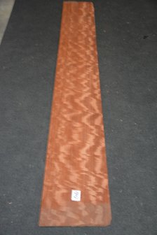Makore Veneer 223 x 32 cm | 0.6mm |  0,71m&sup2;