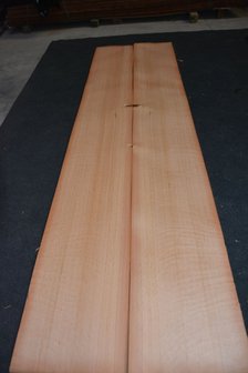 Oregon Pine Veneer 215 x 29 cm | 0.6 mm | 0,62m&sup2;