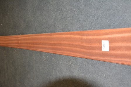Sipo Mahogany Veneer 225 x 15 cm | 0.6mm | 0,3375