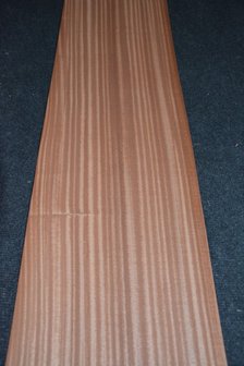 Sapelli Mahogany Veneer 221 x 24-26 cm | 0.6mm | 0,553m&sup2;