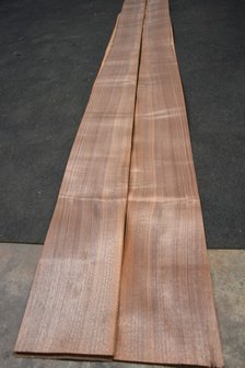 American Walnut Veneer 435 x 17-19 cm | 0.6mm | 0,783m&sup2;