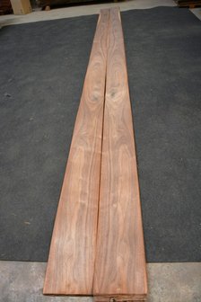American Walnut Veneer 440 x 17 cm | 0.6mm |  0,748m&sup2;