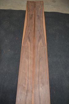 American Walnut Veneer 440 x 17 cm | 0.6mm |  0,748m&sup2;