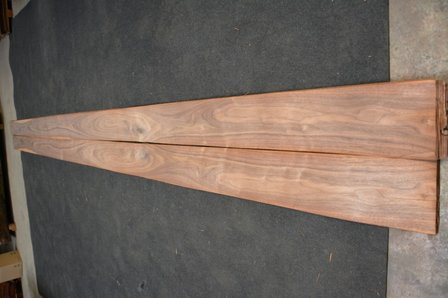 American Walnut Veneer 440 x 17 cm | 0.6mm |  0,748m&sup2;