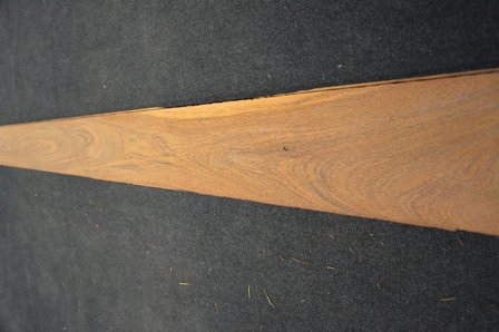 Brownheart Veneer 325 x 15 cm | 0.6mm | 0,488m&sup2;