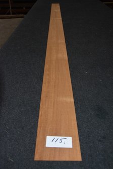 Teak Veneer 232 x 11-12 cm | 0.6 mm | 0,267m&sup2;