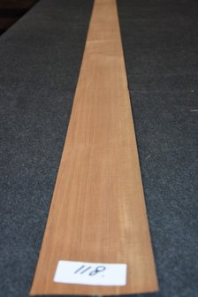Teak Veneer 233 x 11-13 cm | 0.6 mm | 0,280 m&sup2;