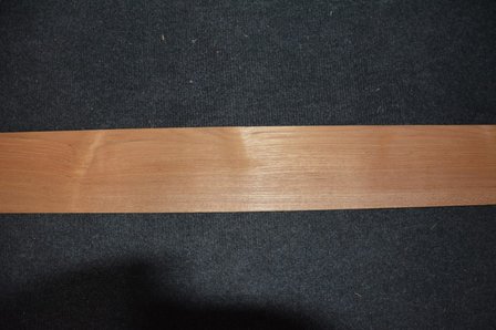 Teak Veneer 243 x 10-11 cm | 0.6 mm | 0,255m&sup2;
