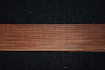Rosewood Veneer 307 x 11-14 cm | 0.6 mm |0,382 m2 | kwartiers