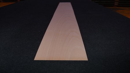 Beech Veneer 210 x 14 cm | 0.6mm | 0,294m&sup2;
