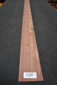 American Walnut Veneer 235 x 11-13 cm | 0.6mm | 0,282m&sup2;