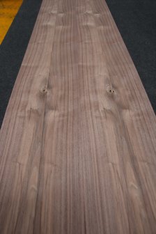 American Walnut Veneer 235 x 11-13 cm | 0.6mm | 0,282m&sup2;