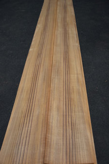 Teak Veneer 410 x 18-19 cm | 0.6 mm | 0,759m&sup2;