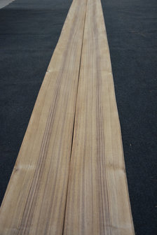 Teak Veneer 410 x 18-19 cm | 0.6 mm | 0,759m&sup2;