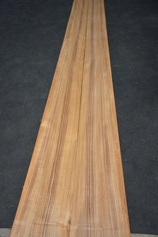 Teak Veneer 410 x 19-25 cm | 0.6 mm | 0,902m&sup2;