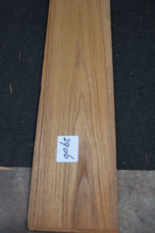Teak Veneer 410 x 14-15 cm | 0.6 mm | 0,595m&sup2;