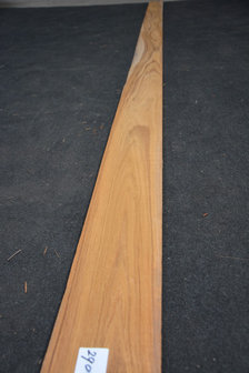 Teak Veneer 410 x 14-15 cm | 0.6 mm | 0,595m&sup2;