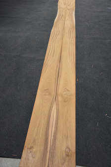 Teak Veneer 410 x 14-15 cm | 0.6 mm | 0,595m&sup2;