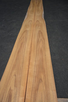 Teak Veneer 410 x 20 cm | 0.6 mm | 0,820m&sup2;