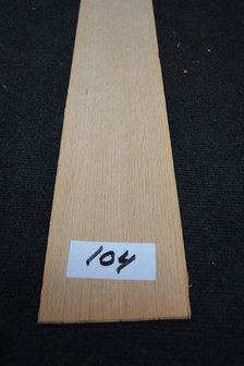 European oak Veneer 209 x 11-12 cm | 0.6mm | Kwartiers | 0,244m&sup2;
