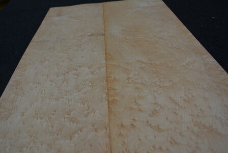Maple Veneer 93 x 21-22 cm | 0.6mm | 0,200 m2 | Birdseye Maple VogelaugenAhorn