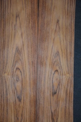 Indisch Rosewood Veneer 270 x 26-31 cm | 0.6 mm | 0,7695m²