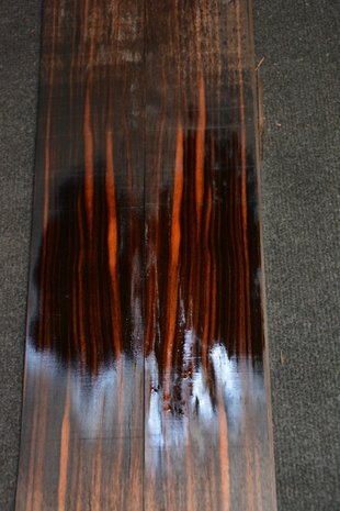 Coromandel Veneer 182 x 8-11 cm | 0.6mm | 0,1729m²