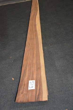 Santos Rosewood Veneer 302 x 14-16 cm | 0.6 mm | 0,453m²