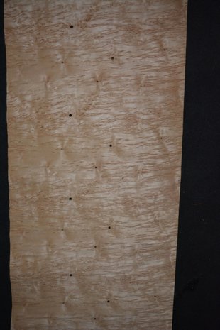 Curly birch  Veneer 178 x 64 cm | 0.6 mm | 1,1392m²