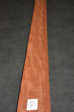 Moabi Veneer 208 x 12 cm | 0.6 mm | 0,25m²
