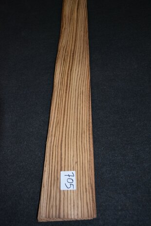 Zebrano Veneer 120 x 13-14 cm | 0.6 mm | 0,162m²