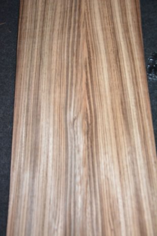 Zebrano Veneer 226x 14-15 cm | 0.6 mm | 0,33m²