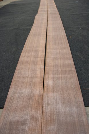 American Walnut Veneer 435 x 17-19 cm | 0.6mm | 0,783m²