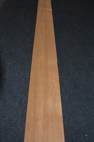 Teak Veneer 232 x 11-12 cm | 0.6 mm | 0,267m²