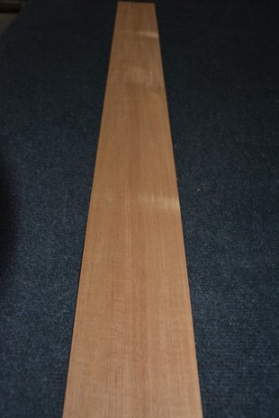 Teak Veneer 232 x 11-12 cm | 0.6 mm | 0,267m²