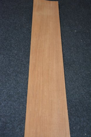 Teak Veneer 233 x 11-13 cm | 0.6 mm | 0,280 m²