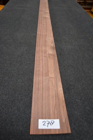American Walnut Veneer 235 x 11-13 cm | 0.6mm | 0,282m²