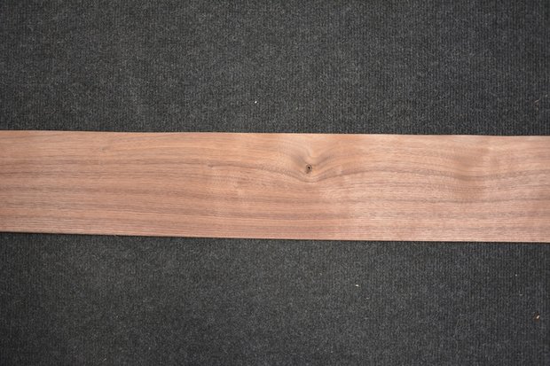 American Walnut Veneer 235 x 11-13 cm | 0.6mm | 0,282m²