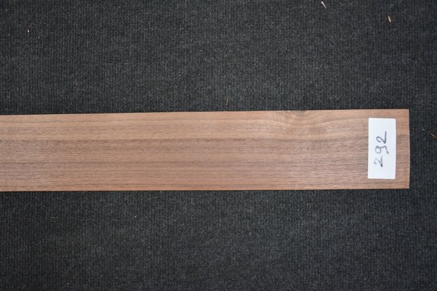 American Walnut Veneer 235 x 9-10 cm | 0.6mm | 0,223m²