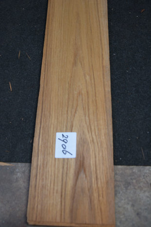 Teak Veneer 410 x 14-15 cm | 0.6 mm | 0,595m²