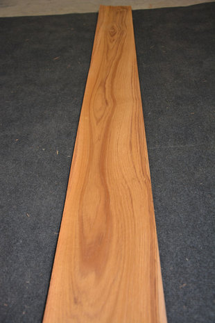 Teak Veneer 410 x 20 cm | 0.6 mm | 0,820m²
